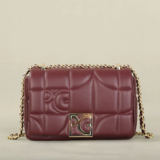 Classic Women’s PU Leather Crossbody Shoulder Bag with Hasp Closure and Multi-Pockets