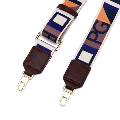 Luxury Retro Jacquard Fabric Shoulder Strap