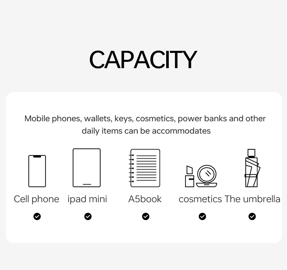 Split Leather Shoulder Crossbody Tote Bag