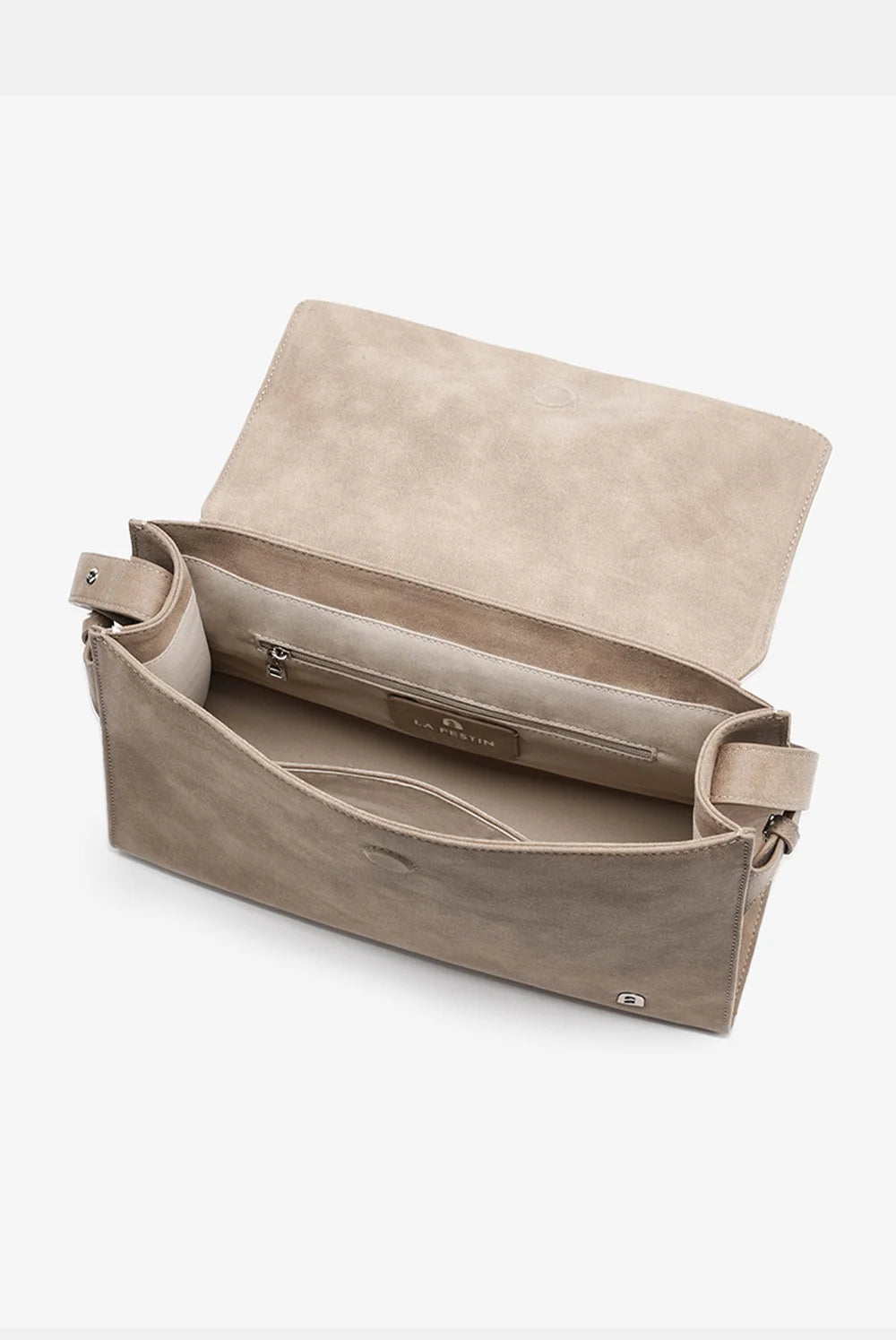 Genuine Leather Structured Tote Bag