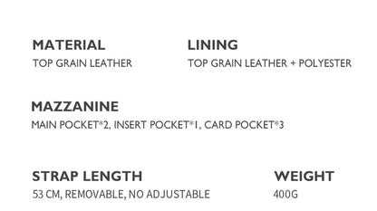 Genuine Leather Clutch and Crossbody Bag – Flap Lock Design