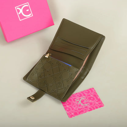 Classic Retro PU Wallet with Card and Coin Organizer