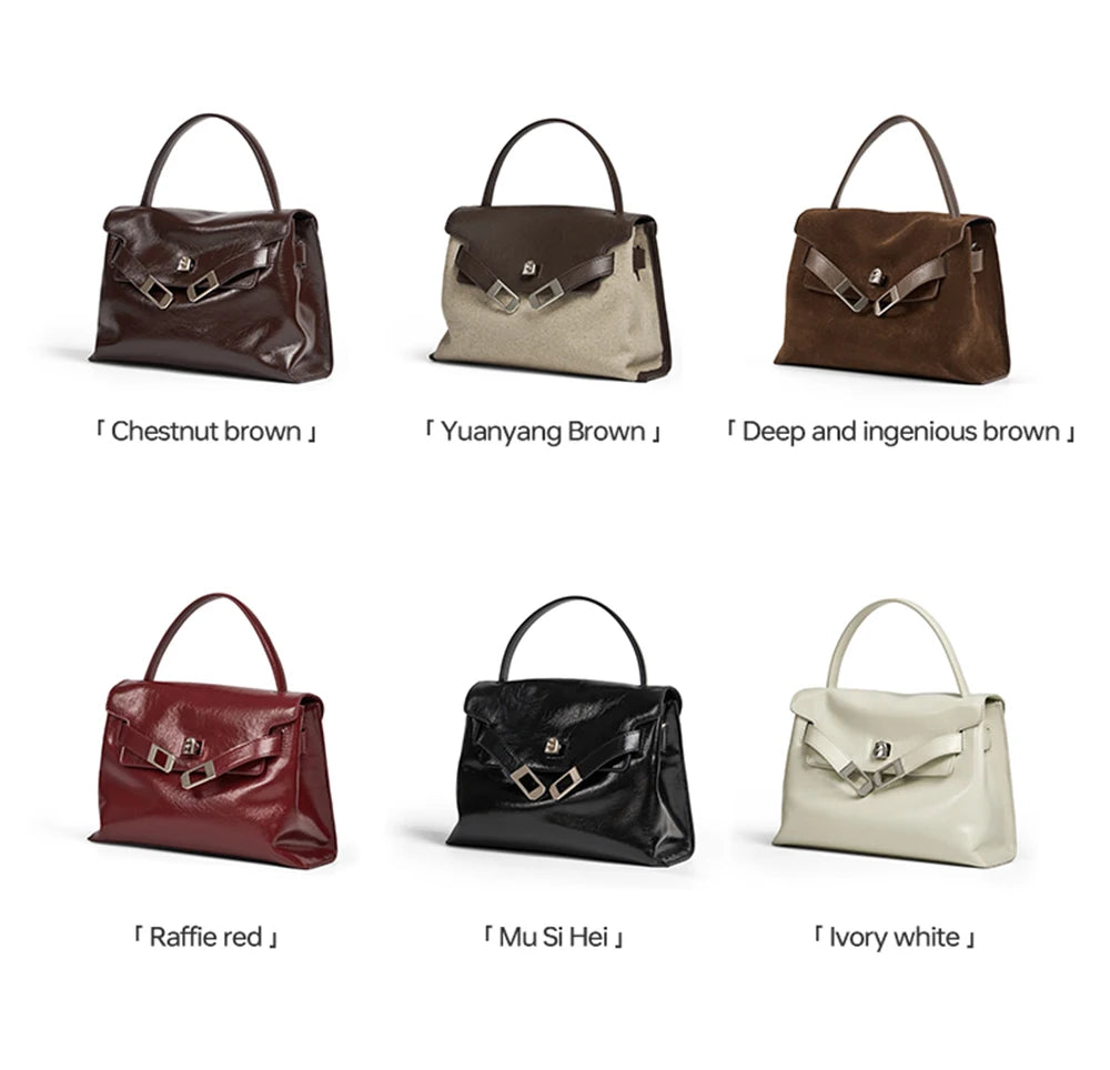 Microfiber Synthetic Leather Shoulder and Crossbody Tote