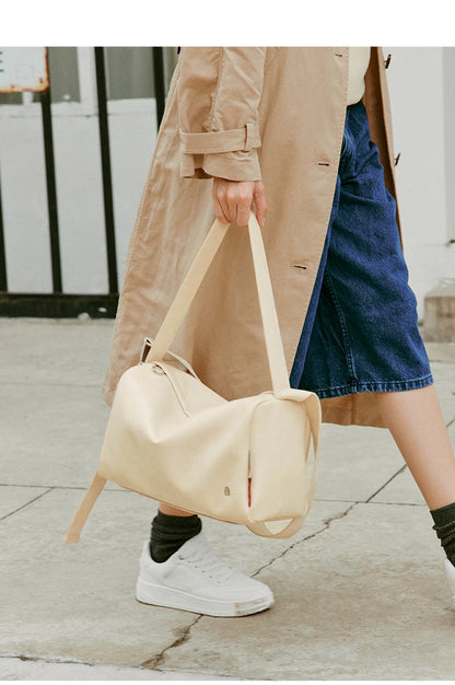 Genuine Leather Soft Tote Shoulder Bag