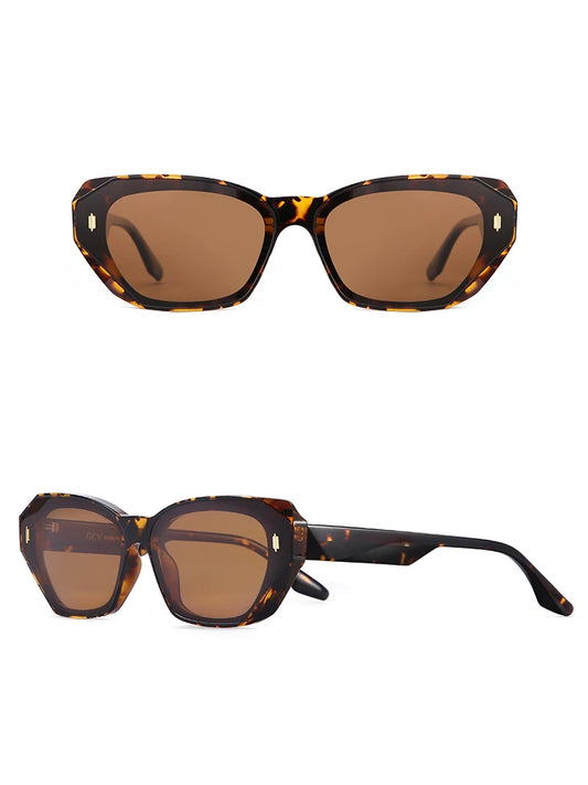Acetate Cat Eye Polarized Sunglasses