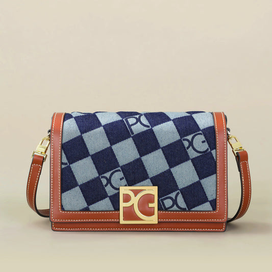 Classic Oxford Shell Messenger Shoulder Bag