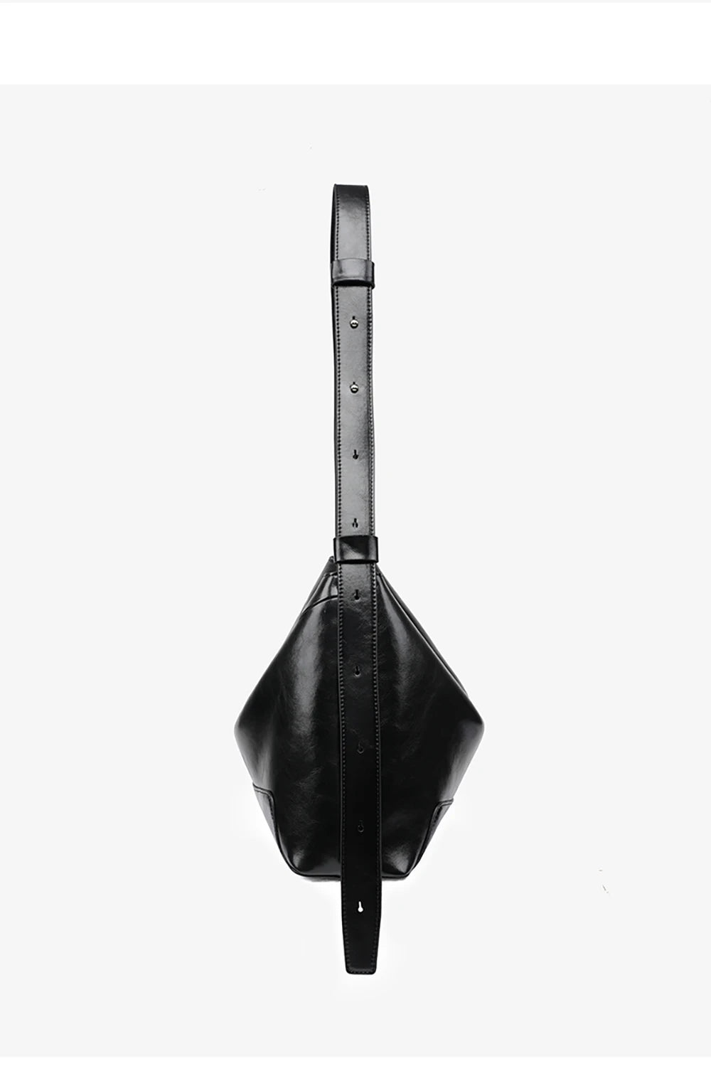 Split Leather Shoulder and Crossbody Tote Bag