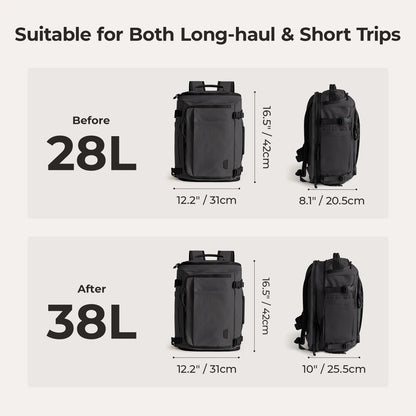Waterproof PVC Travel Laptop Backpack