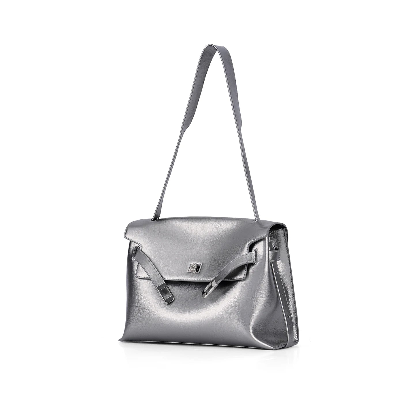 Split Leather Shoulder and Crossbody Tote