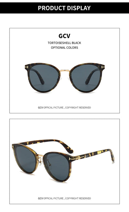 Polycarbonate Cat Eye Polarized Sunglasses