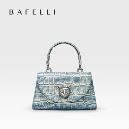 Genuine Leather Doctor Bag – Animal-Print Finish