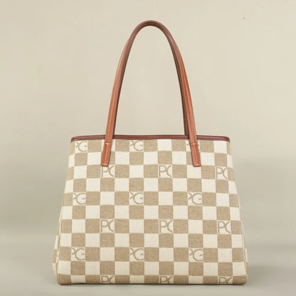 Printed Large Capacity Tote – Fashion Travel & Business Handbag
