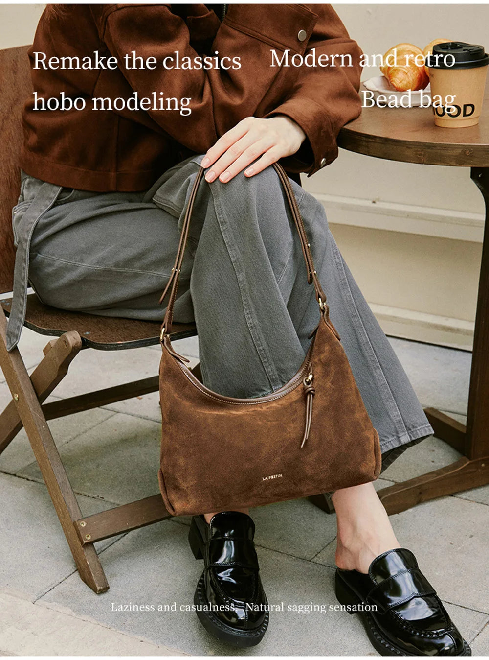 Soft Genuine Leather Shoulder Crossbody Tote