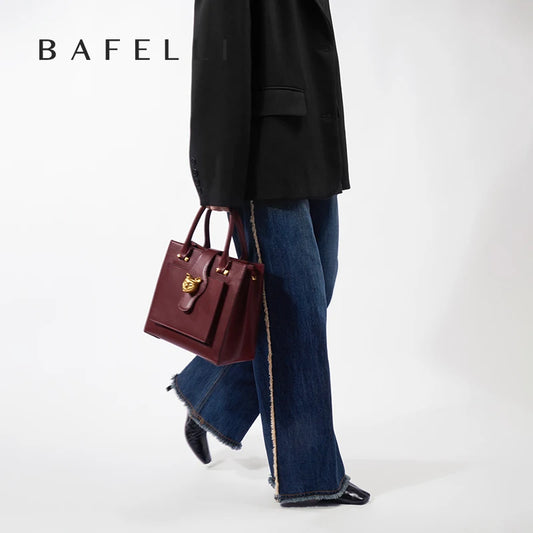 Genuine Leather Fashion Tote Bag