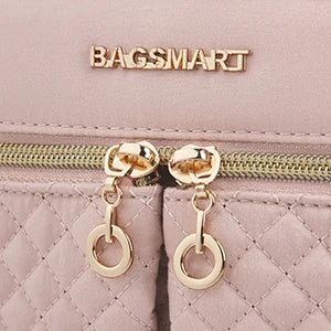 Nylon Structured Laptop Briefcase and Shoulder Bag