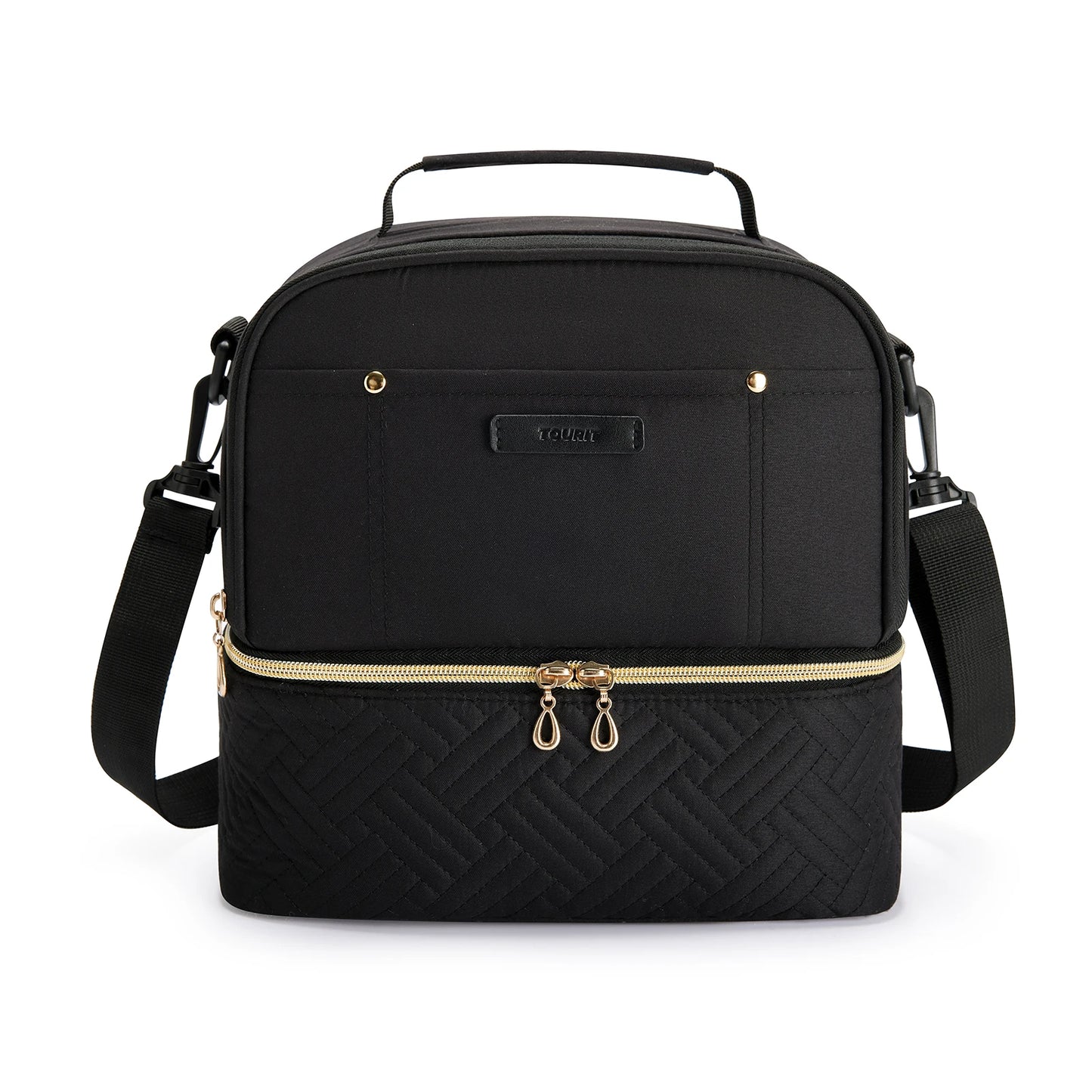 Thermal Double Deck Insulated Lunch Cooler Bag