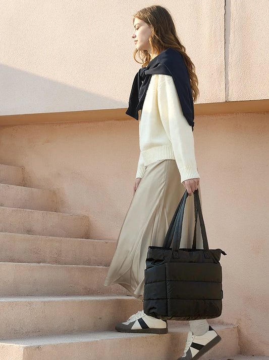 Milk Cotton Casual Tote Bag