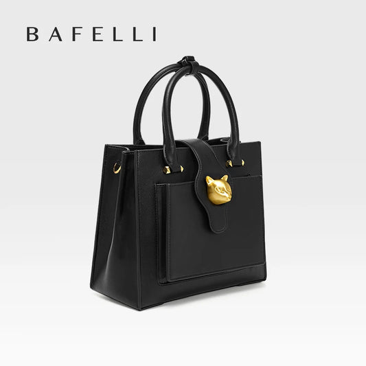 Split Leather Shoulder and Crossbody Bag