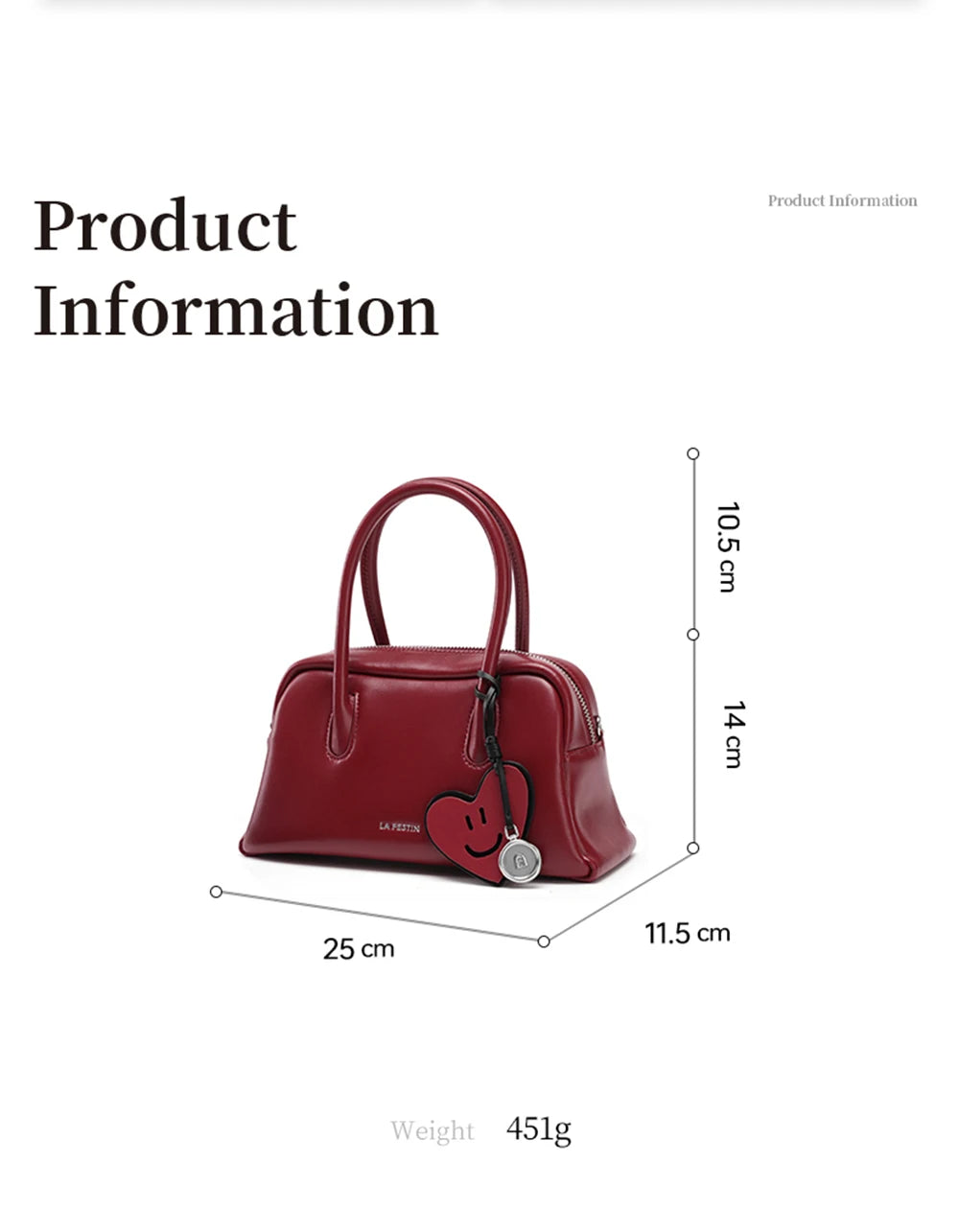 Soft Split Leather Small Tote Shoulder Bag