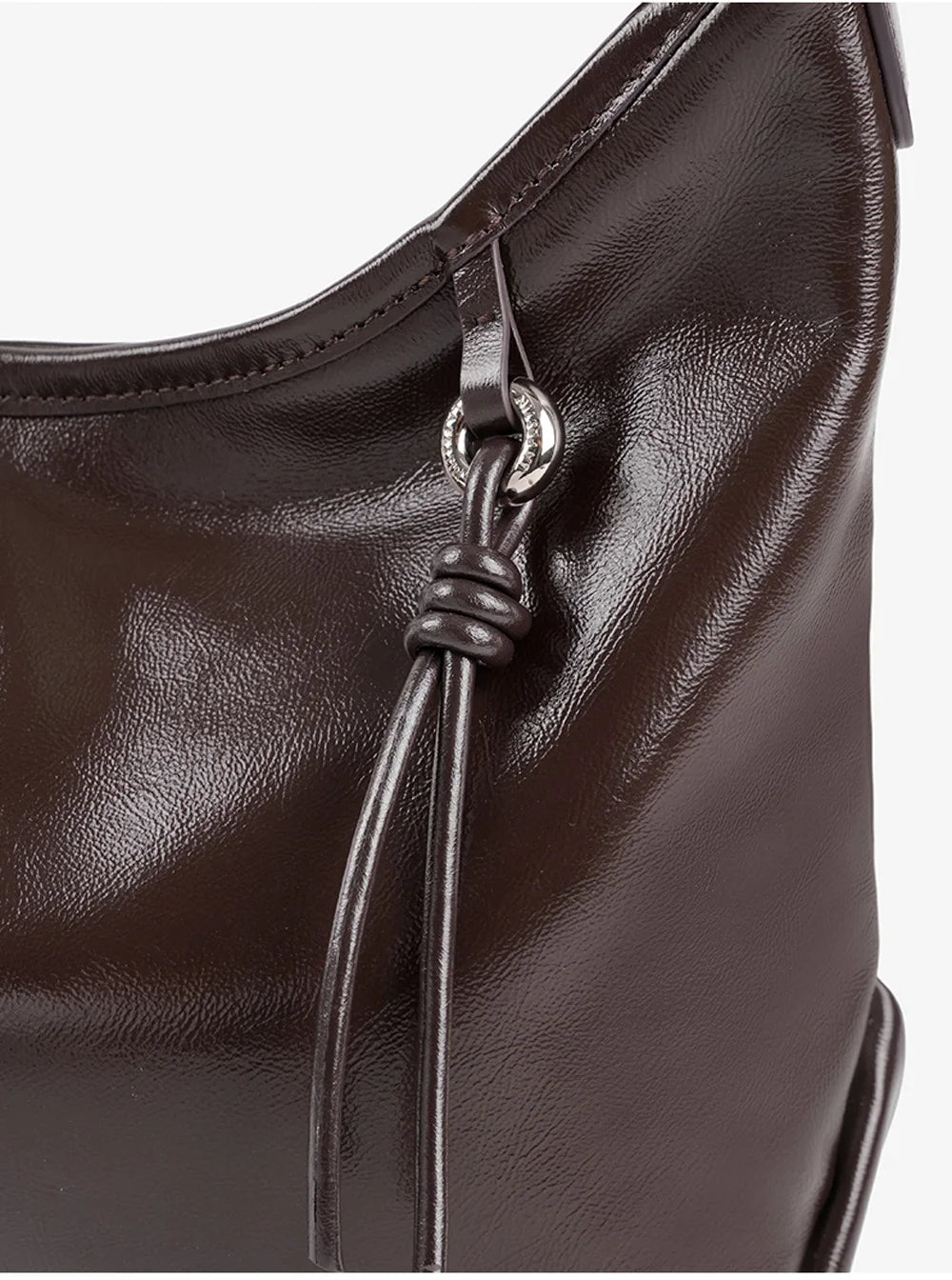 Soft Genuine Leather Shoulder Crossbody Tote