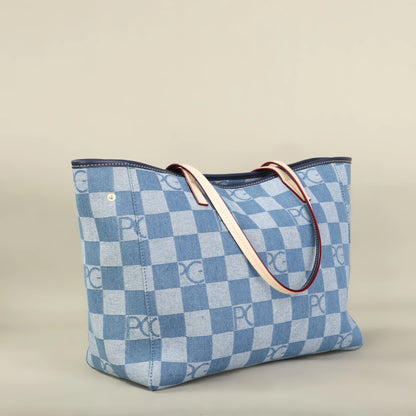 Printed Large Capacity Tote – Fashion Travel & Business Handbag