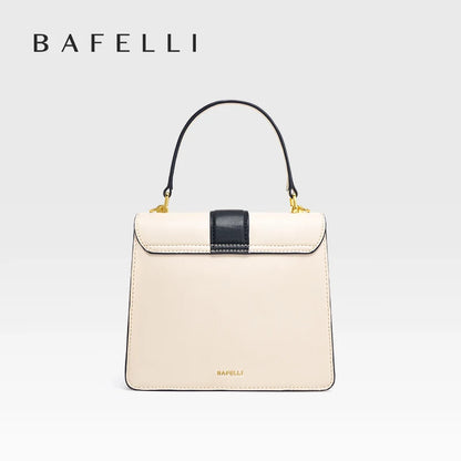 Split Leather Doctor Shoulder and Crossbody Bag