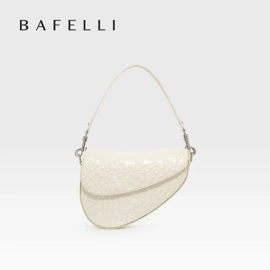 Genuine Leather Saddle Crossbody and Shoulder Bag