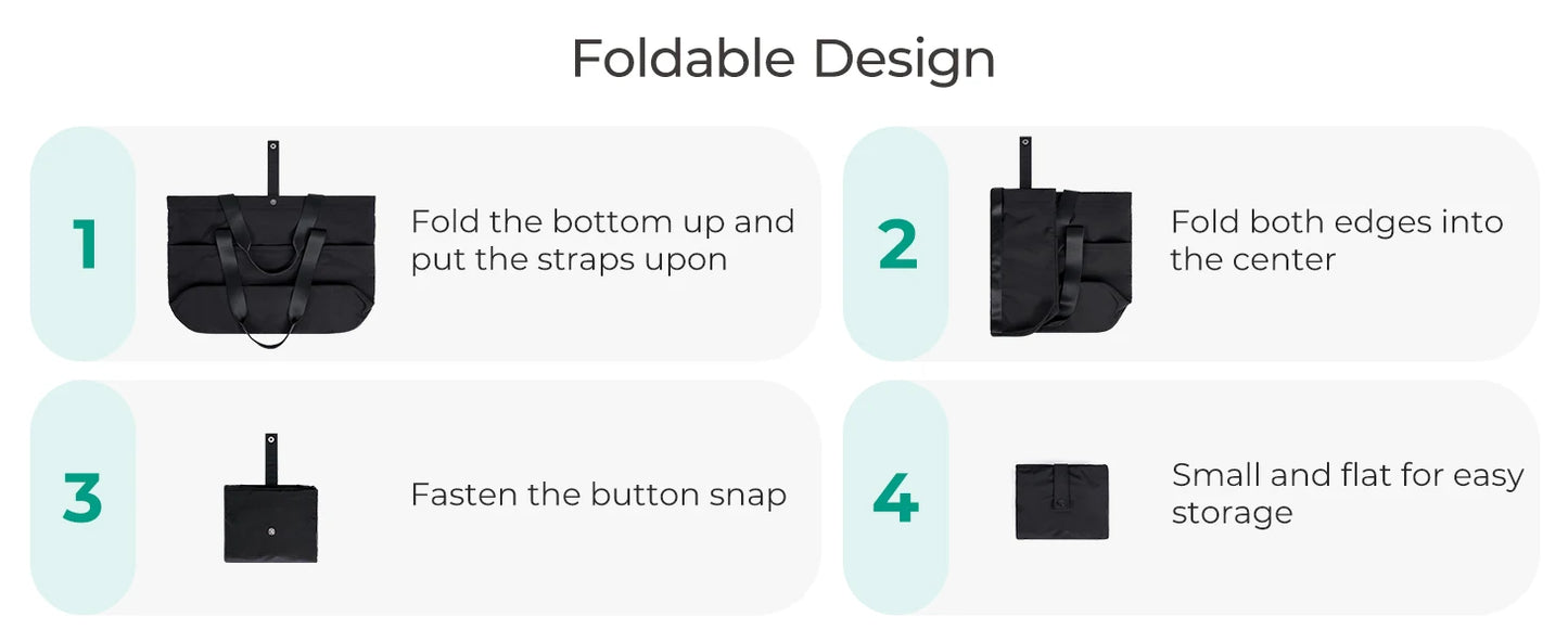 Nylon Foldable Tote Bag