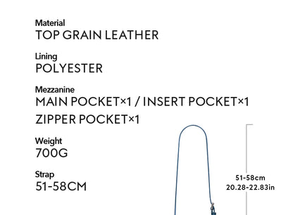 Genuine Leather Doctor Bag – Business Shoulder Style