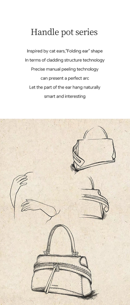 Green Split Leather Shoulder and Crossbody Bag