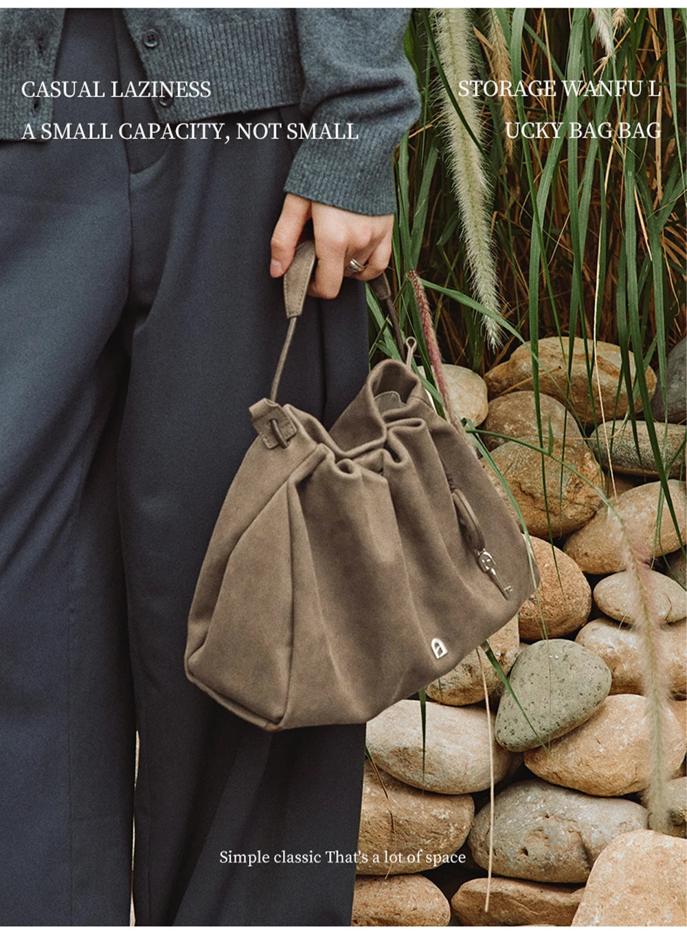 Genuine Leather Shoulder and Crossbody Tote