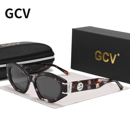 Cat Eye Acetate Polarized Party Sunglasses