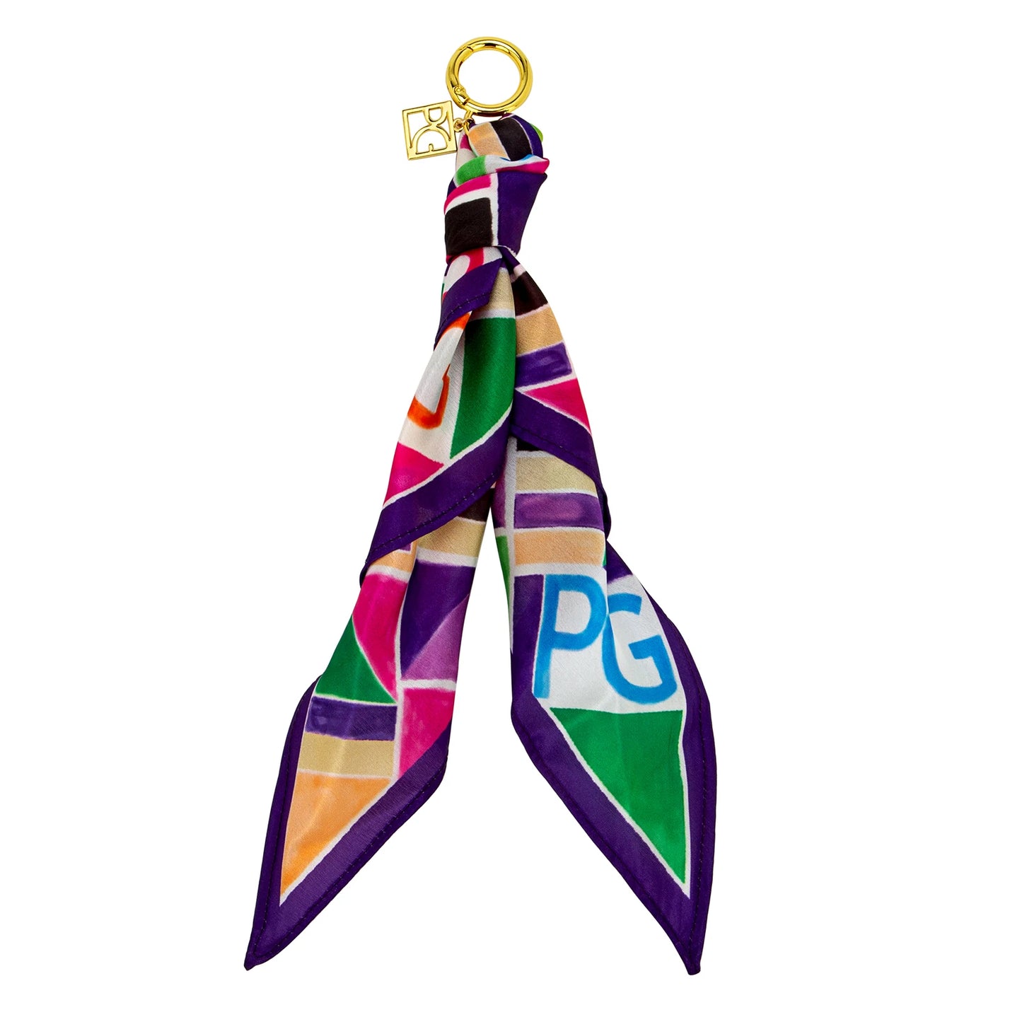 Silk Scarf Pendant Accessory – Multi-Style Fashionable Luggage and Handbag Decoration