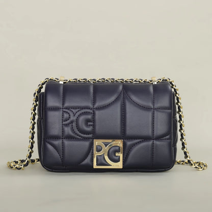 Classic Women’s PU Leather Crossbody Shoulder Bag with Hasp Closure and Multi-Pockets