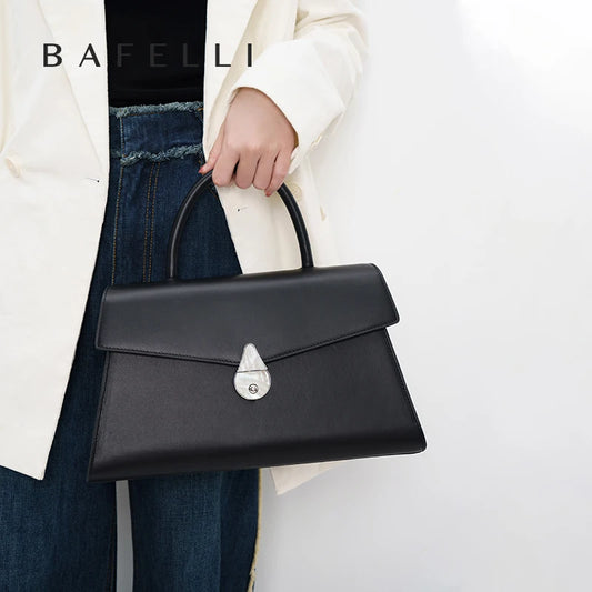 Genuine Leather Doctor Bag – Hard Structure with Flap and Lock