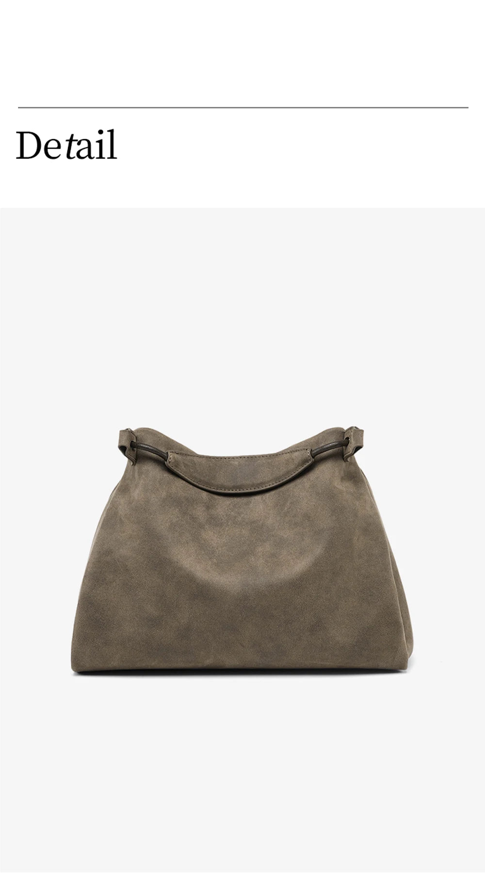 Genuine Leather Shoulder and Crossbody Tote