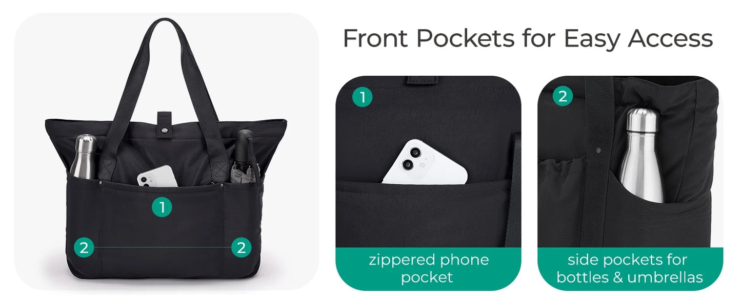 Nylon Foldable Tote Bag