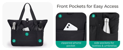 Nylon Foldable Tote Bag