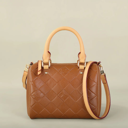 PU Leather Bucket Shoulder Bag