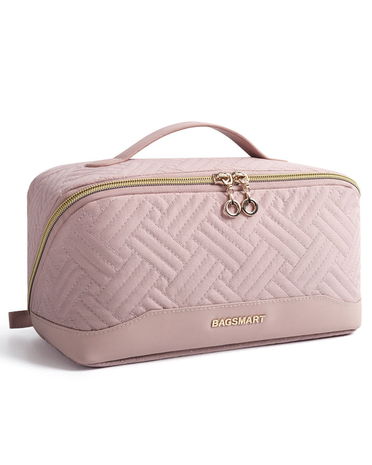 PVC Wide Open Cosmetic Case