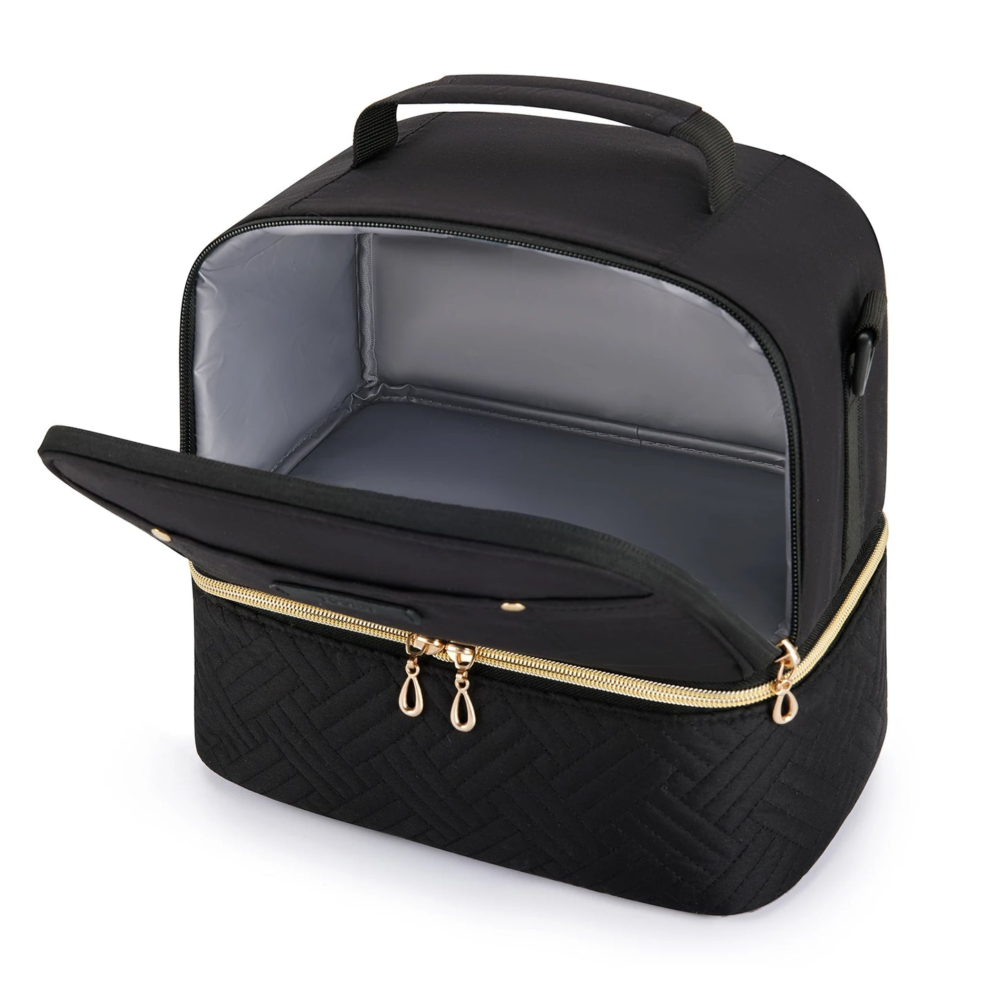 Thermal Double Deck Insulated Lunch Cooler Bag