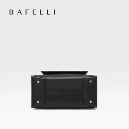 Split Leather Shoulder and Crossbody Bag