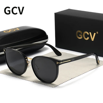 Polycarbonate Cat Eye Polarized Sunglasses