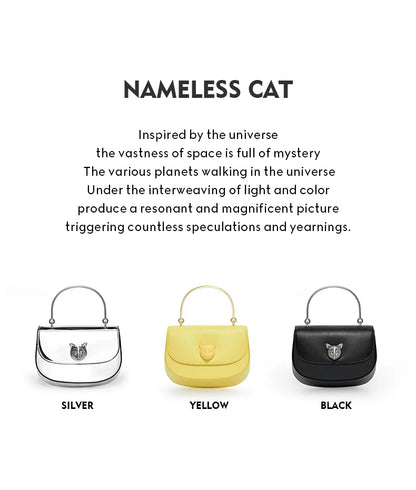 Genuine Leather Half-Moon Crossbody Bag – Flap Lock Design