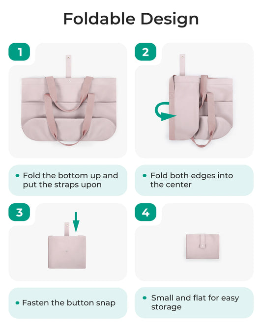 Nylon Foldable Tote Bag