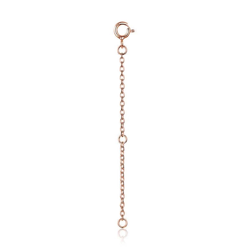 Gold Plated Sterling Silver Extension Chain – Adjustable Length