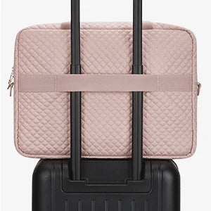 Nylon Structured Laptop Briefcase and Shoulder Bag