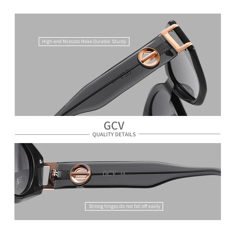 Cat Eye Acetate Polarized Party Sunglasses