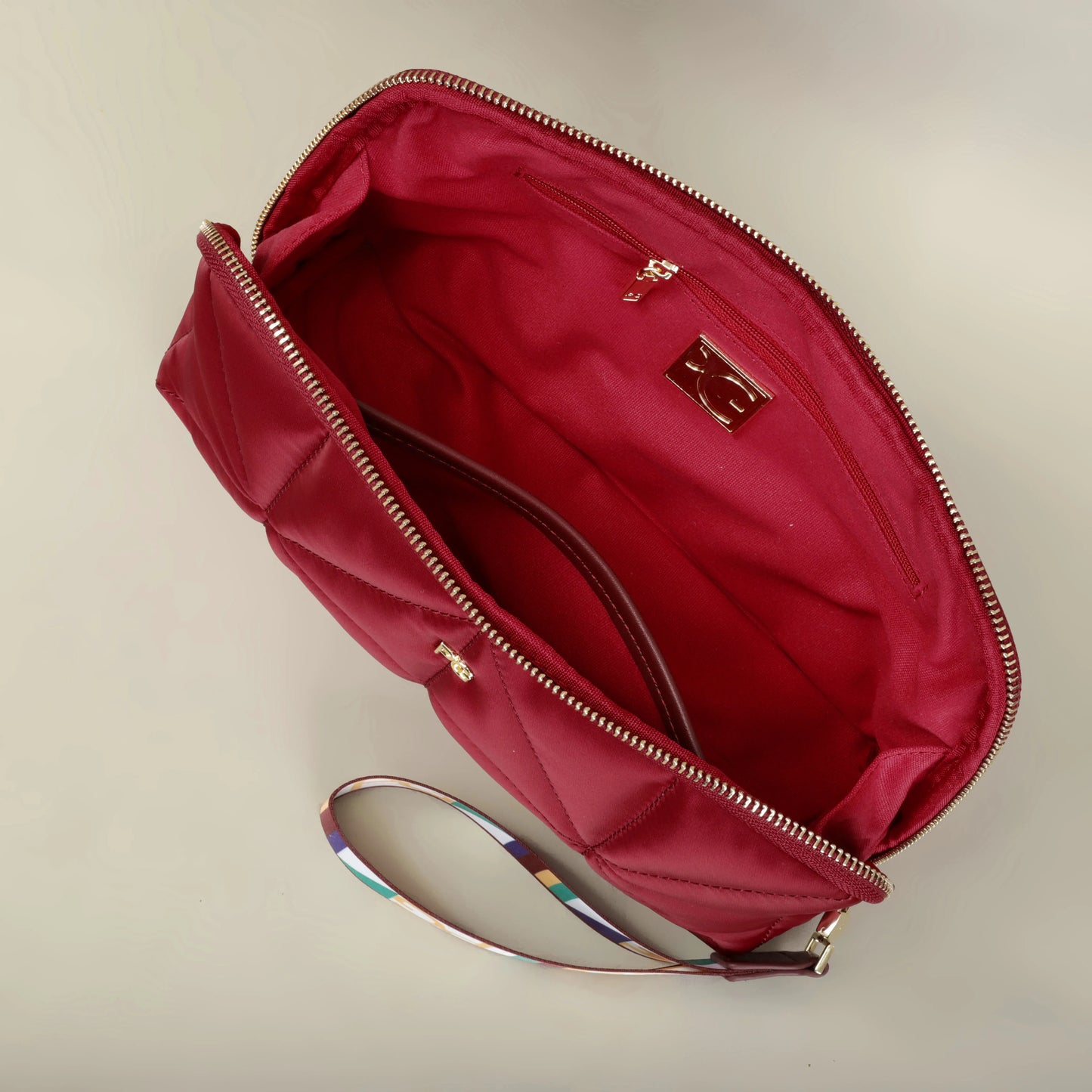 Multi-Functional Waterproof Nylon Folding Cosmetic & Handbag