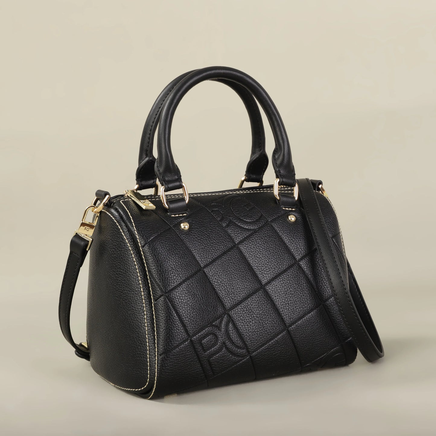 PU Leather Bucket Shoulder Bag